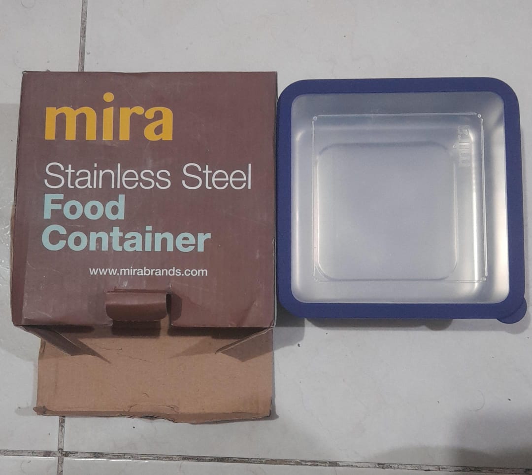 Mira stainless steel food container