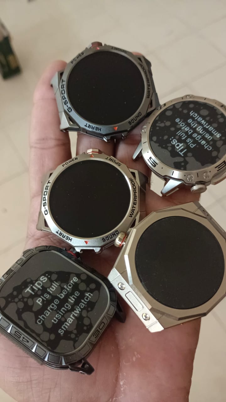 Metal Casted Matt Finish Premium Smart Watches