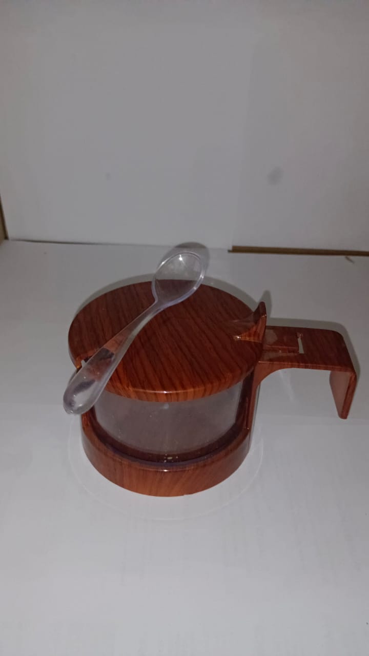 Sugar Pot with Spoon