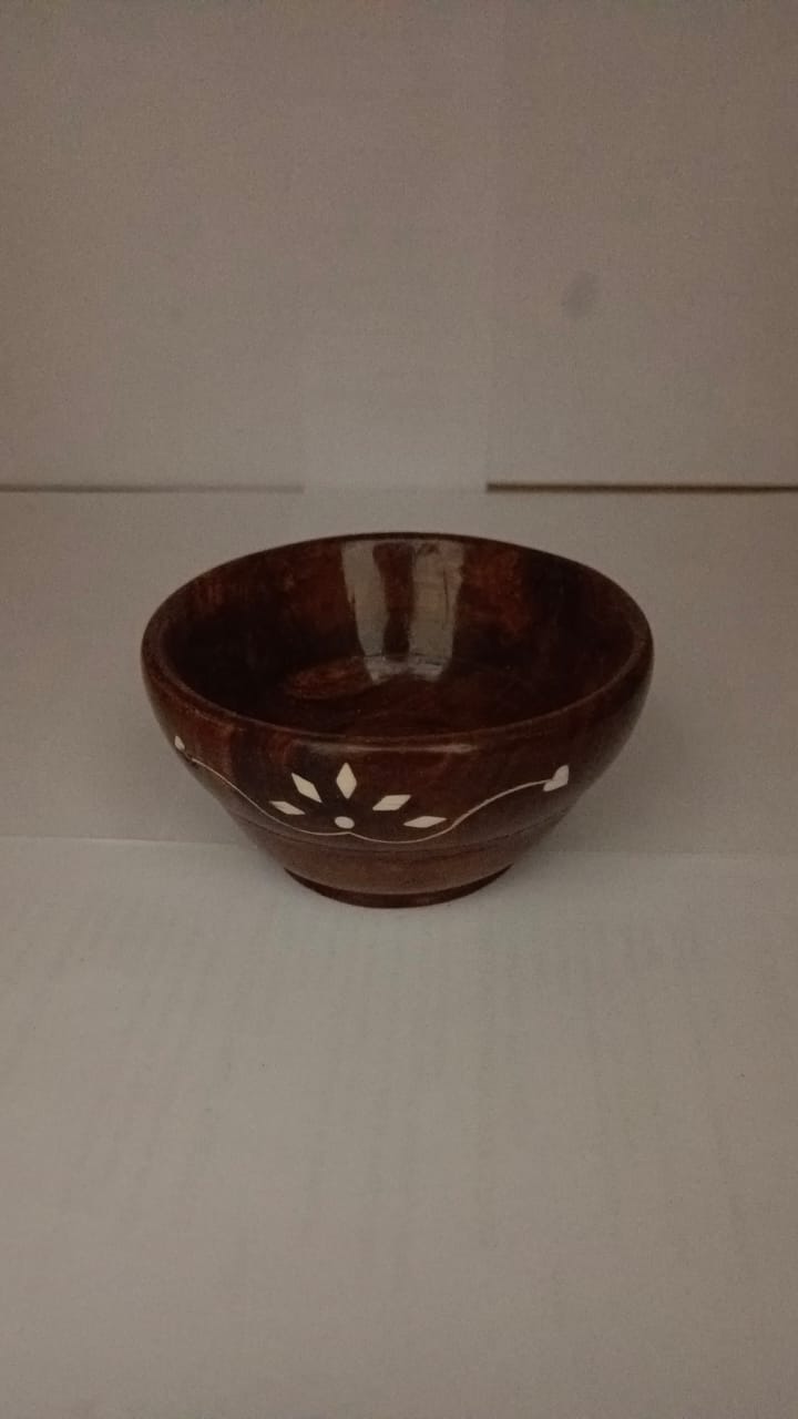 Wooden Carved Bowl