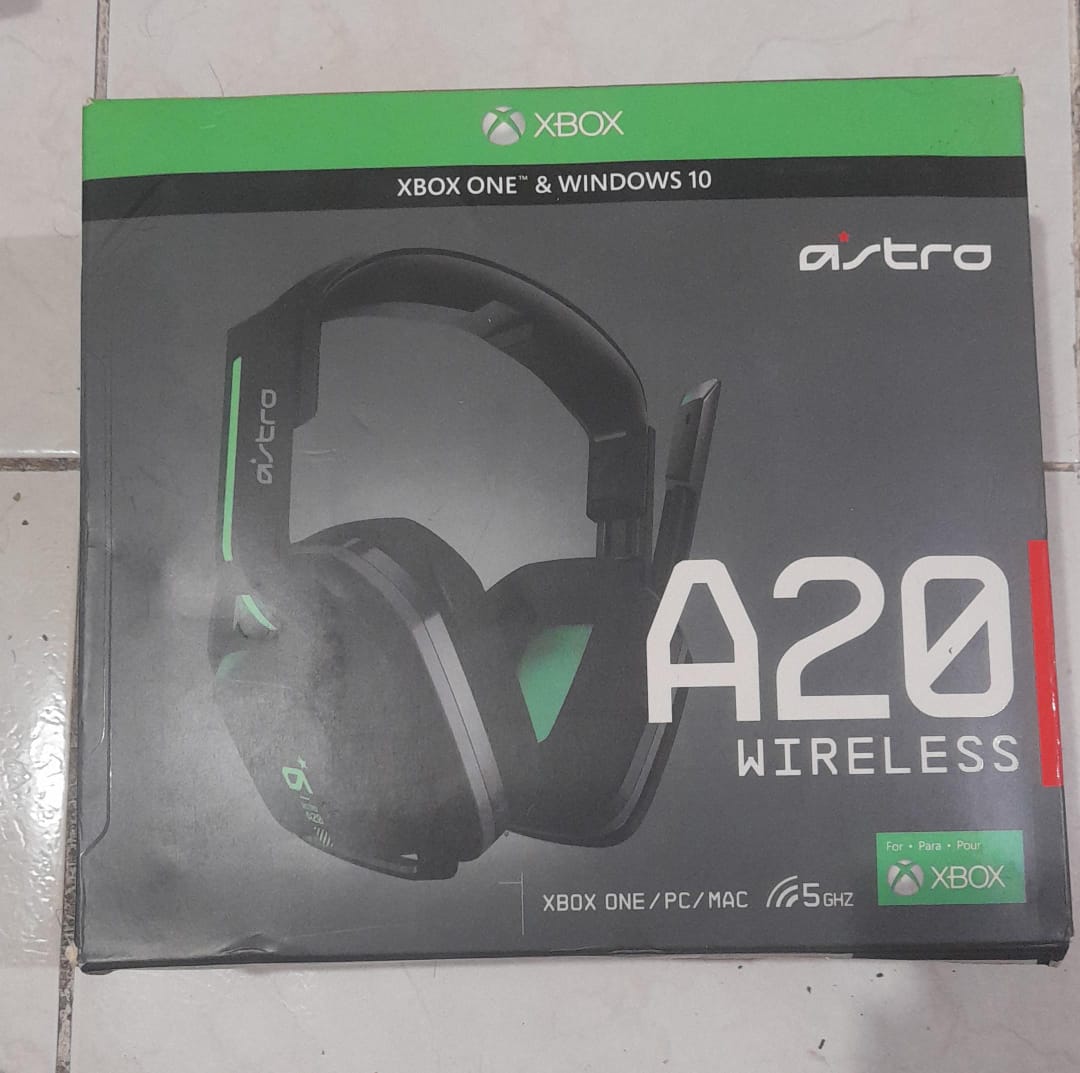 ASTRO Gaming A20 Wireless Headset Gen 2 for Xbox Series X|S/Xbox One/PC/Mac - Grey/Green