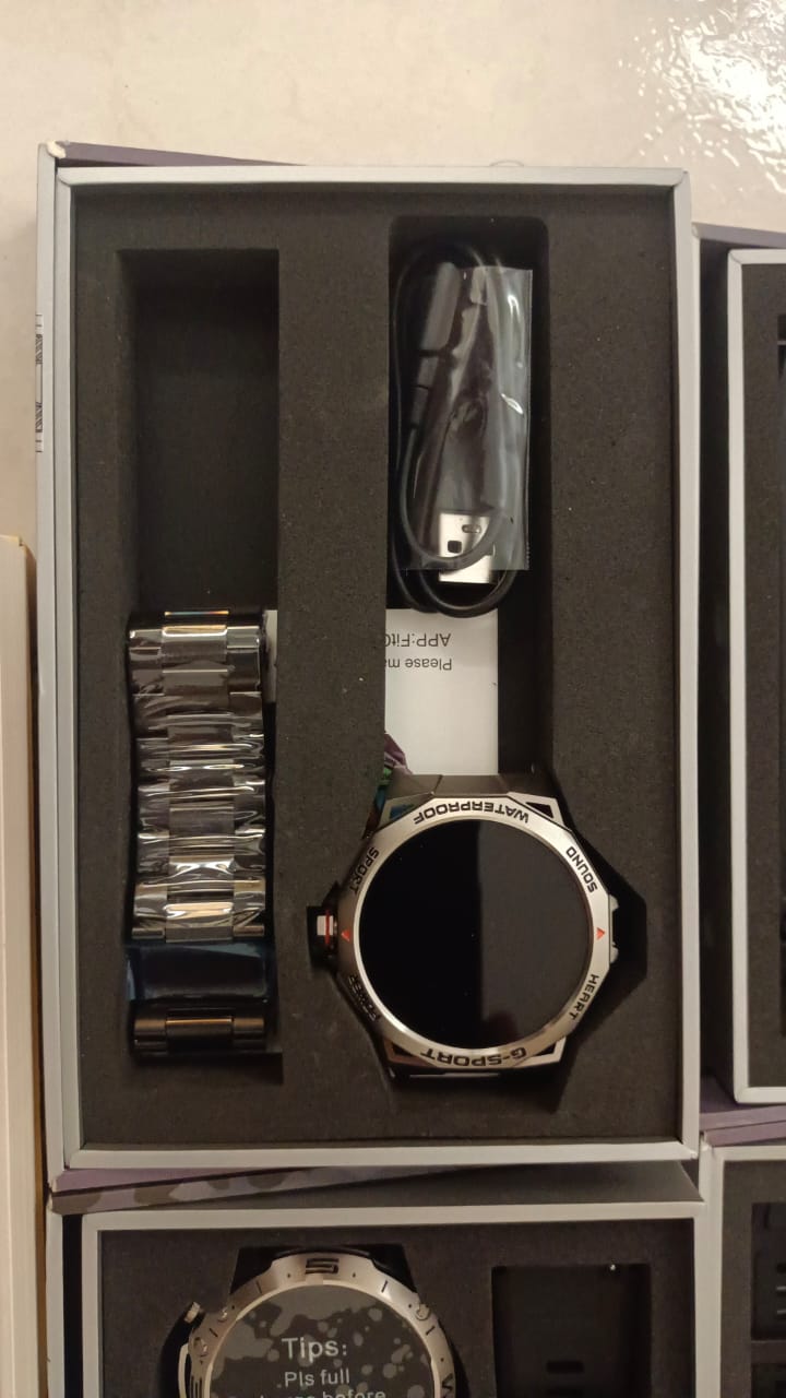 Metal Casted Matt Finish Premium Smart Watches