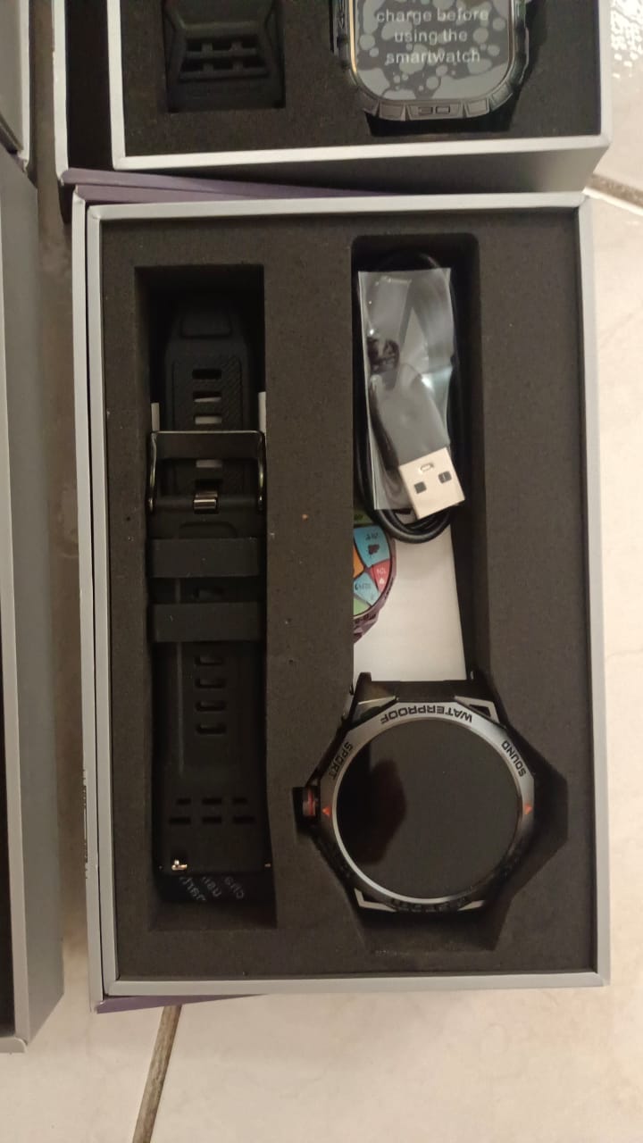 Metal Casted Matt Finish Premium Smart Watches
