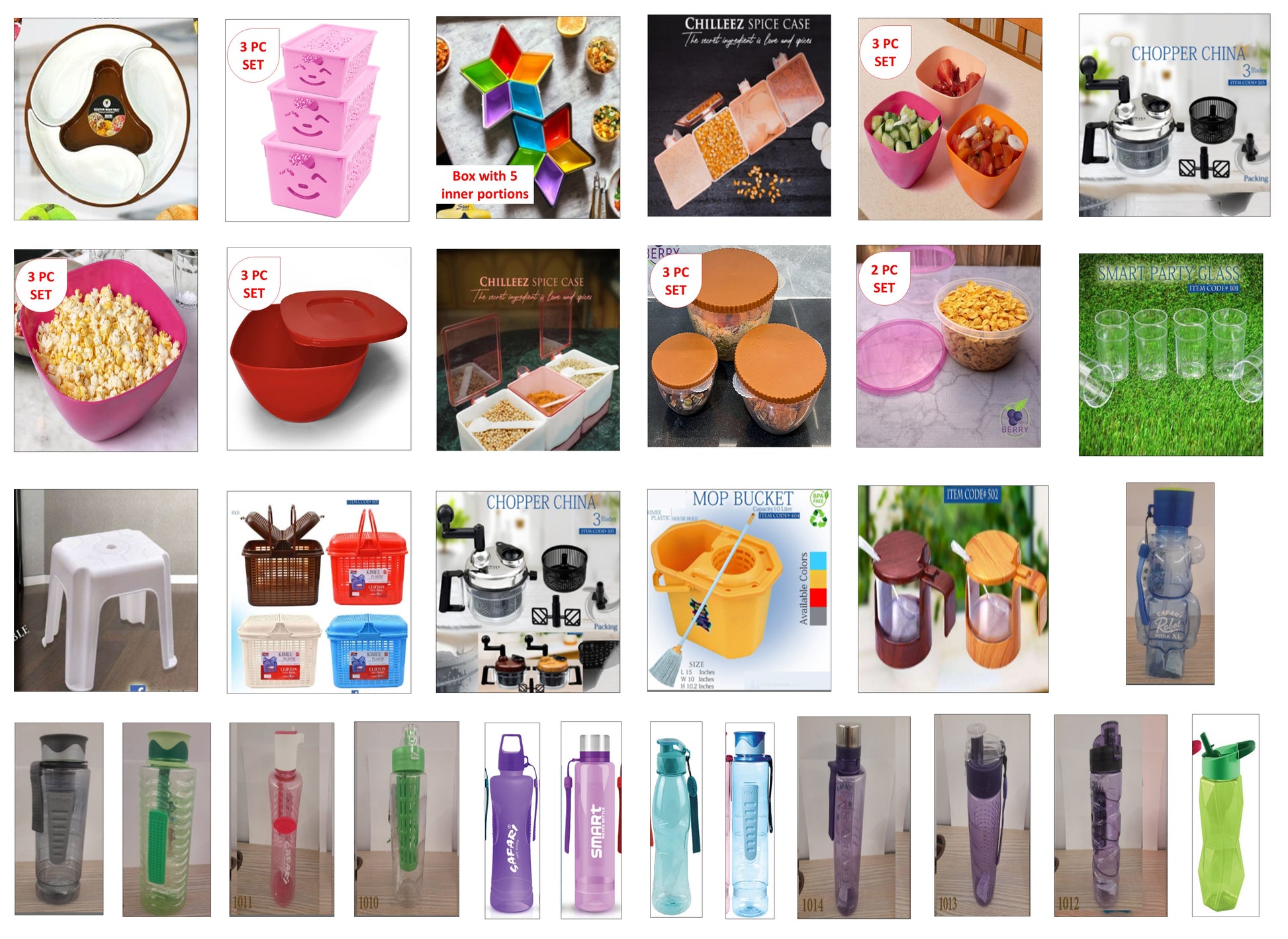 Plastic Household (Warehouse Clearance)